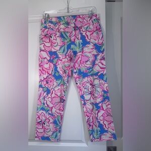 Lilly Pulitze- Pink and Blue Floral pants